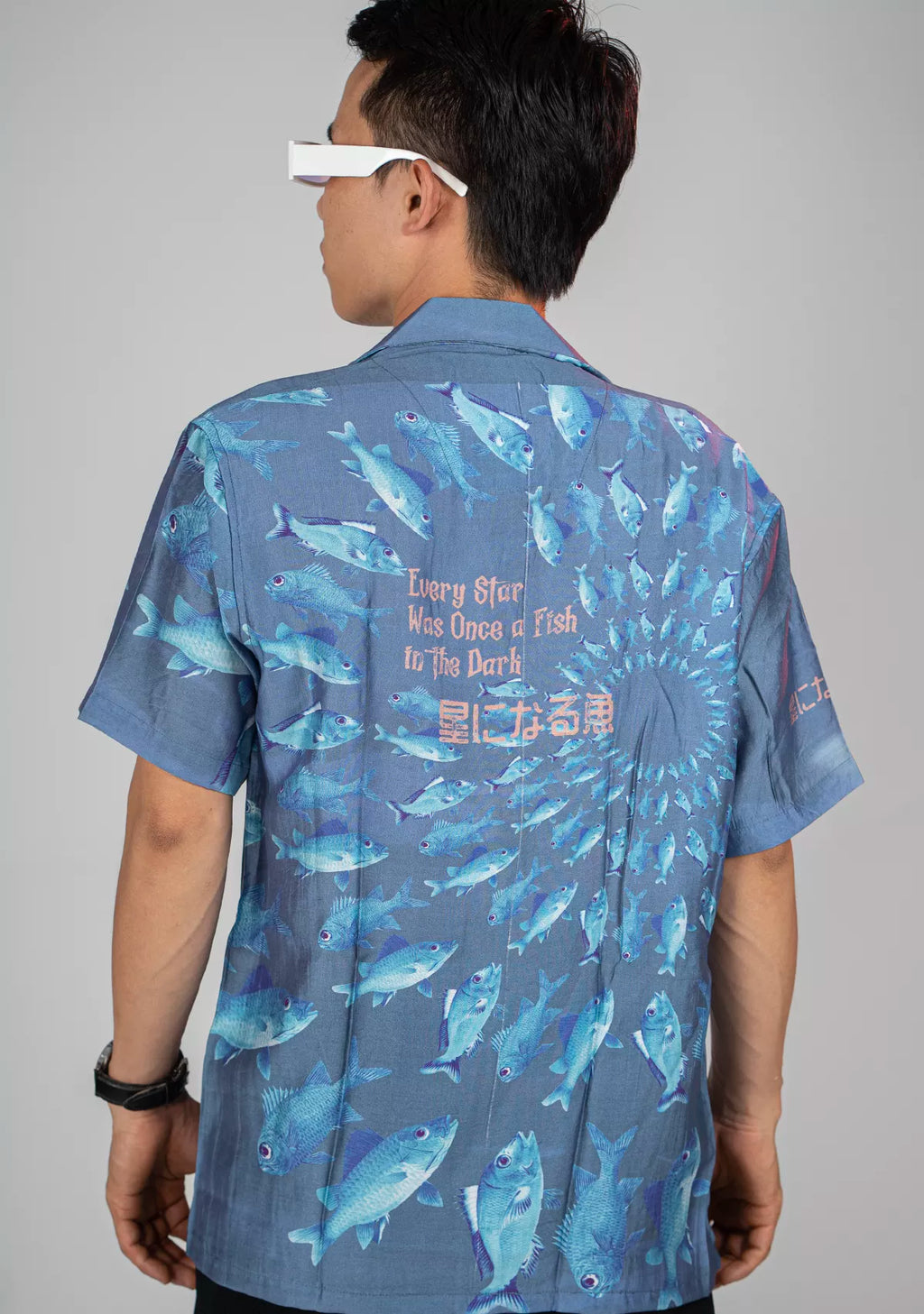 FISHES BLUE SHIRT