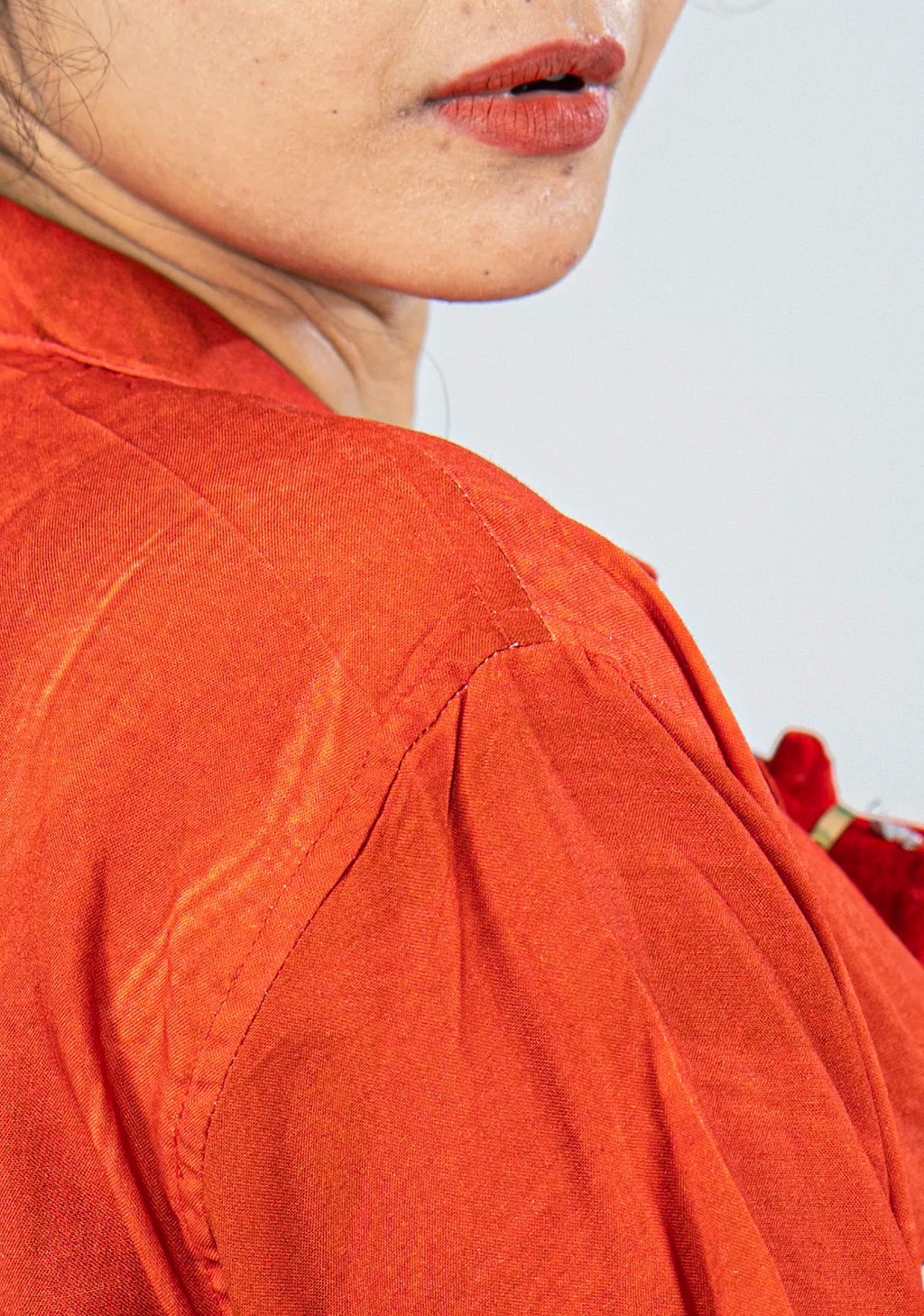 REBEL RED VISCOSE SHIRT